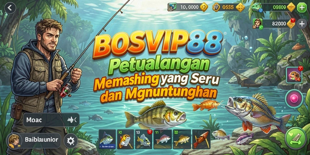Tangkapan ikan yang menakjubkan dalam BOSVIP88.
