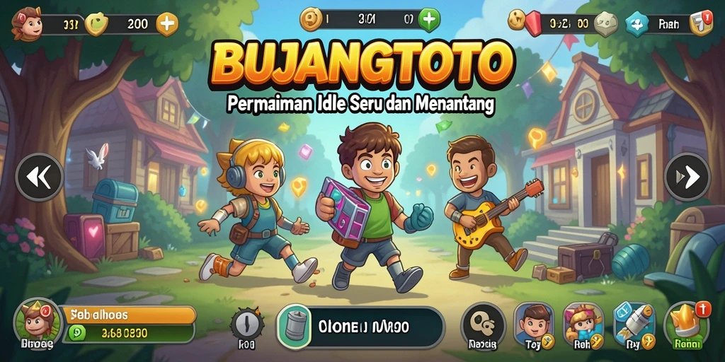 Tampilan gameplay BUJANGTOTO yang menarik dan menyenangkan.