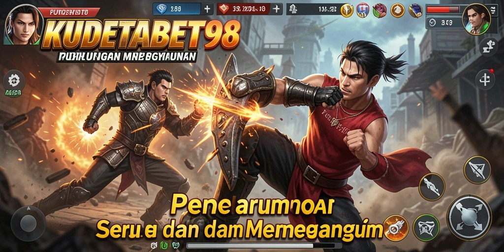Gameplay mendebarkan di KUDETABET98 dengan pertarungan yang intens.