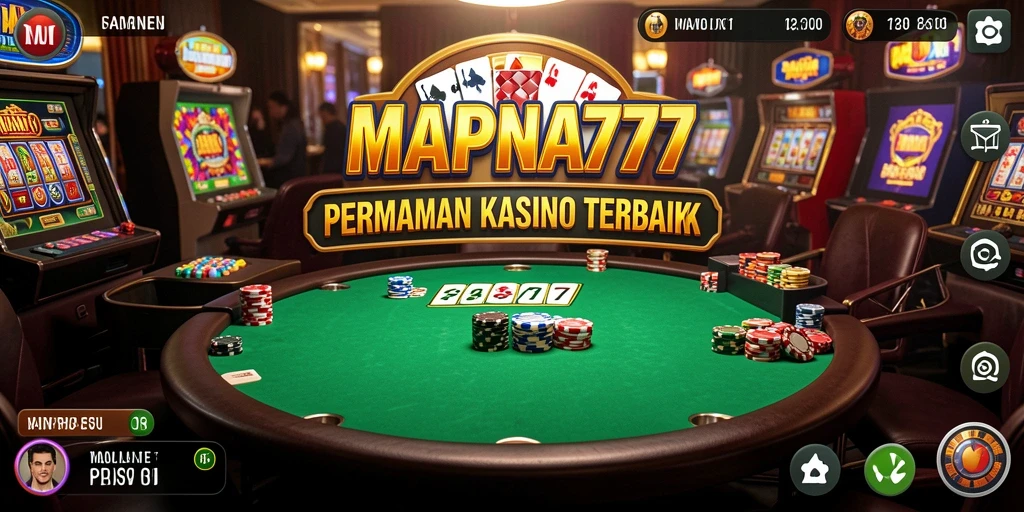 Tampilan gameplay menyerupai kasino offline dengan grafis memukau.