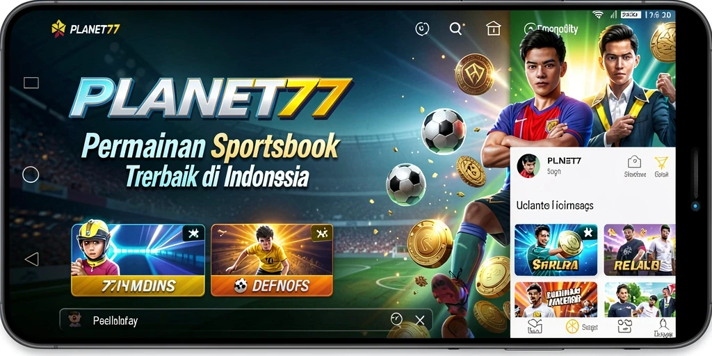 Tampilan permainan Sportsbook yang memukau dari PLANET77.