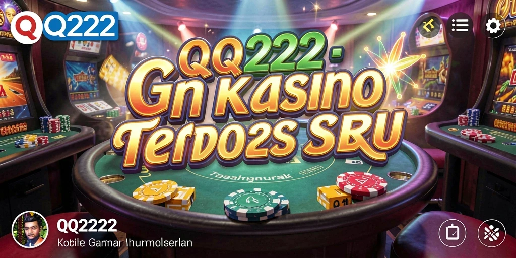 Tampilan gameplay Kasino yang menarik di QQ222.