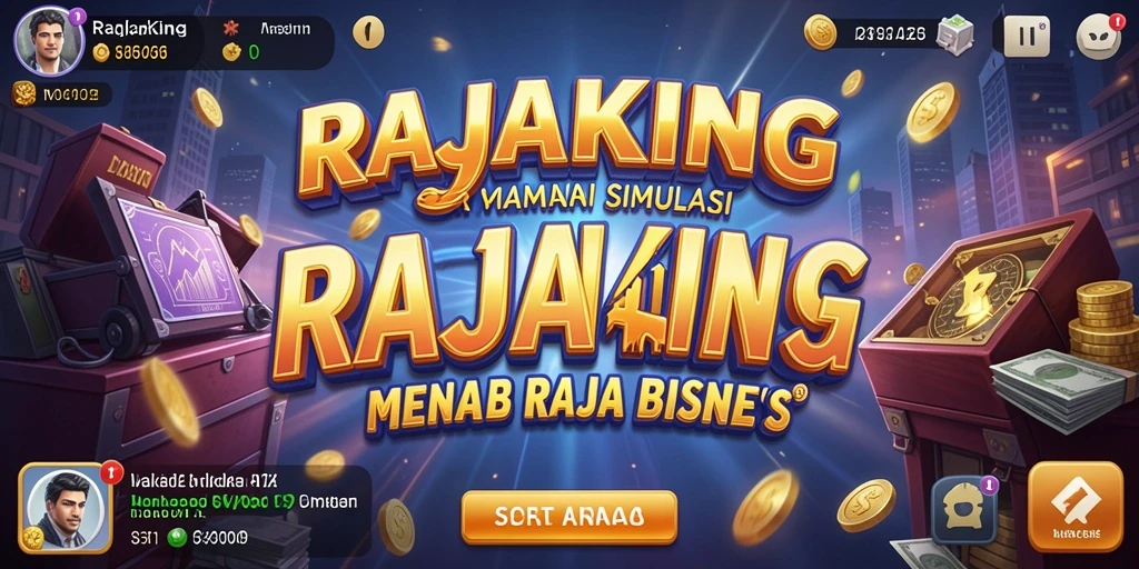 Tampilan gameplay RAJAKING yang interaktif dan penuh strategi.