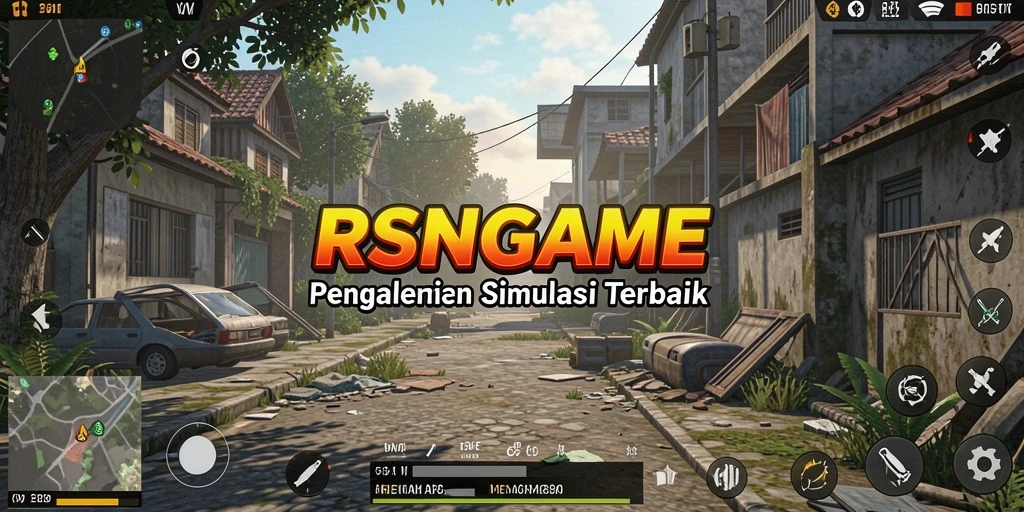Screenshot gameplay RSNGAME menampilkan aksi penuh simulasi yang mendebarkan.