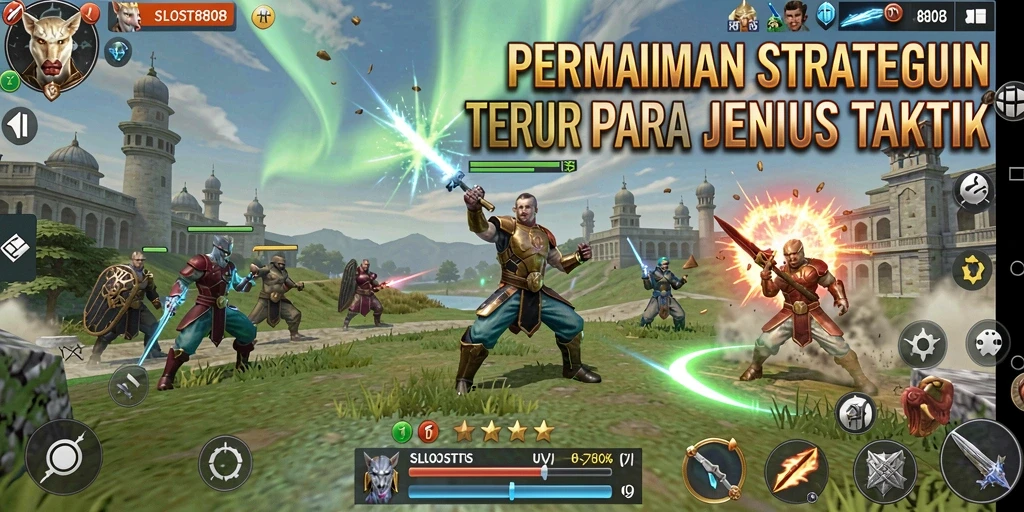 Tampilan menarik dari gameplay SLOST8808 yang penuh strategi.