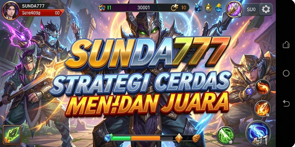 Screenshot gameplay SUNDA777 yang menampilkan pertempuran strategi intens.